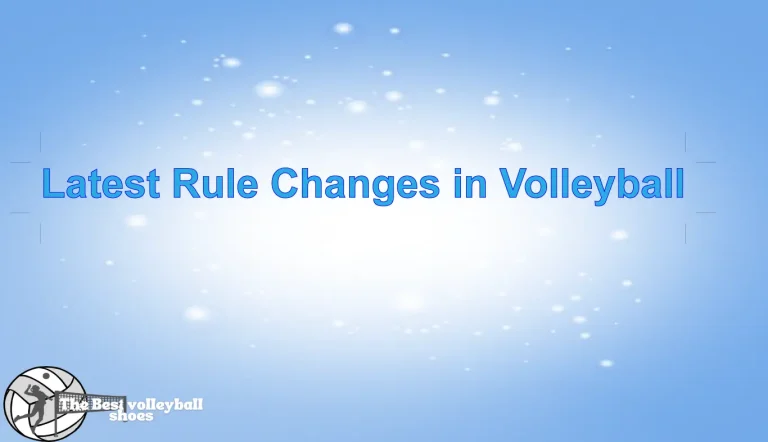 Latest Rule Changes in Volleyball